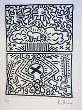 KEITH HARING COA poster stampa