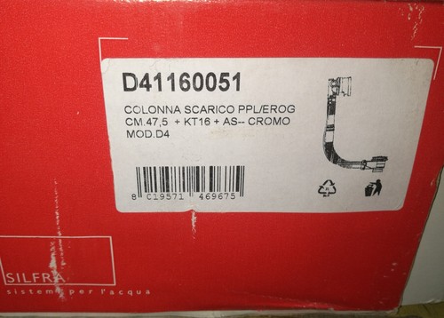 Colonna scarico con erogazione
