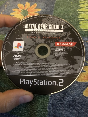 Disco della metal gear solid - disco,