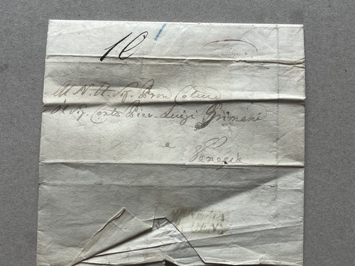 Lettera prefilatelica 1838 - b),