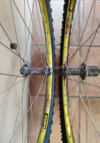 Set ruote mtb vintage shimano - mtb,