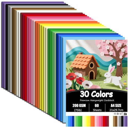 Carta colorata colori 60 - colorata, a4