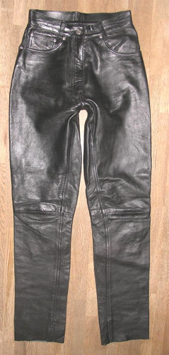 Pantaloni pelle per donna - pantaloni,