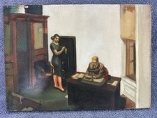 EDWARD HOPPER quadro olio su
