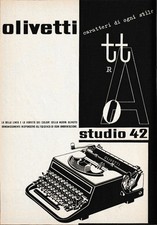 PUBBLICITA' 1938 OLIVETTI