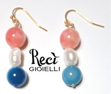 orecchini unisex con pietre