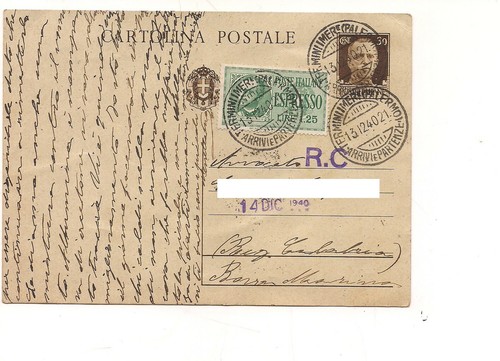 8750 intero postale 30c - 8750,