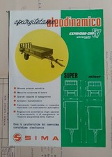 RIMORCHIO AGRICOLO SPARGILETAME SIMA Brochure opulscolo prospekt fattoria