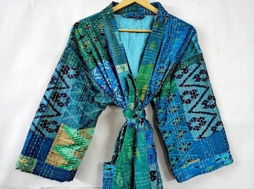 Vintage seta vestaglia - vintage,
