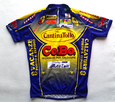 Maglia Shirt Ciclismo XXXL Vintage anni 90 Cantina Tollo Biemme MadeItaly 3XL B3