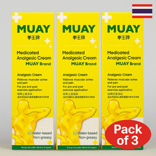 Crema Analgesica Muay 100g x3