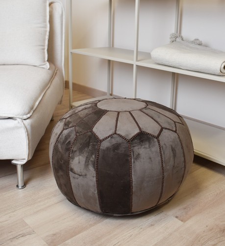 Pouf velluto fatto mano - pouf, a