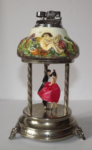 Music box vintage reuge coppia - vintage,
