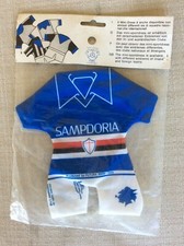 U.C. SAMPDORIA CALCIO MAGLIETTA GADGET DA APPENDERE IN AUTO 1977 MINI SPORTDRESS