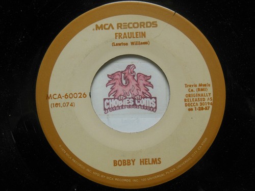Bobby helms special angel - bobby,