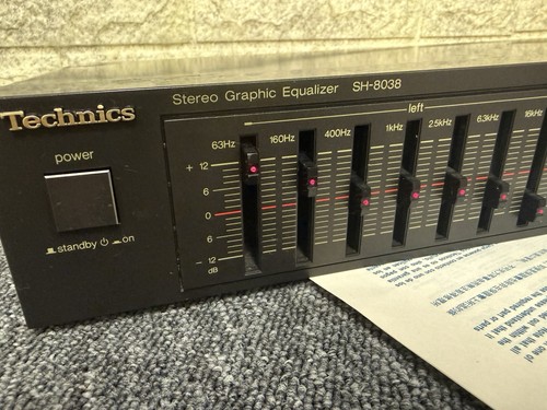 Technics 8038 equalizzatore - sh-8038,