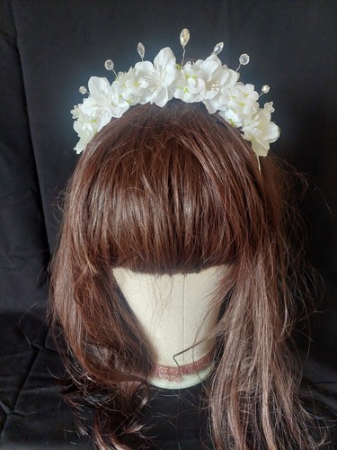 Fascia per capelli bianca
