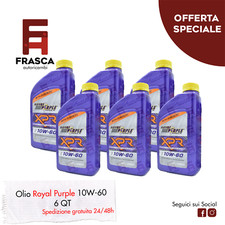 Olio Sintetico XPR 10W60 Royal