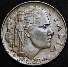 Italia 20 Centesimi 1941