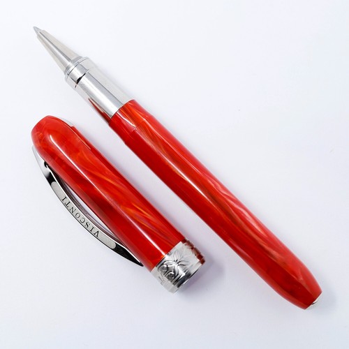 Penna sfera roller rossa - a,
