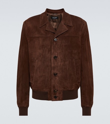 Giacca pelle marrone uomo - pelle, pura