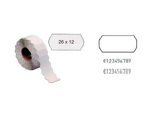 Rotoli 1500 etichette onda - 16,