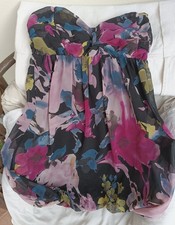 Mini abito chiffon a palloncino. Tg S - Come nuovo