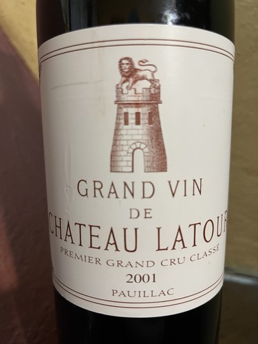 Chateau latour 2001 grand - chateau,