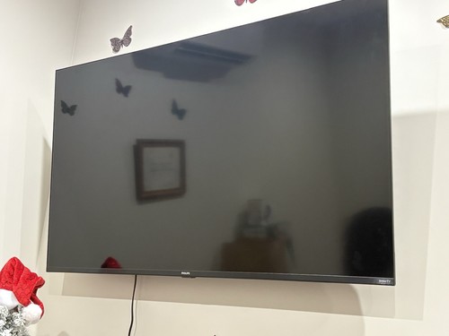 Philips black flat screen - philips,