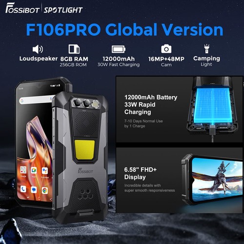 Fossibot f106 pro lte - fossibot, 4g