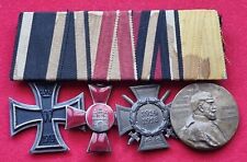 MEDAGLIERE GERMANIA IMPERIALE CROCE DI FERRO CROCE COMBATTENTI CROCE ANSEATICA +