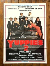 MANIFESTO POSTER AFFICHE CINEMA YUPPIES 2 VANZINA CALA' DE SICA BOLDI FILM CAR