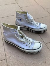 converse platform bianche