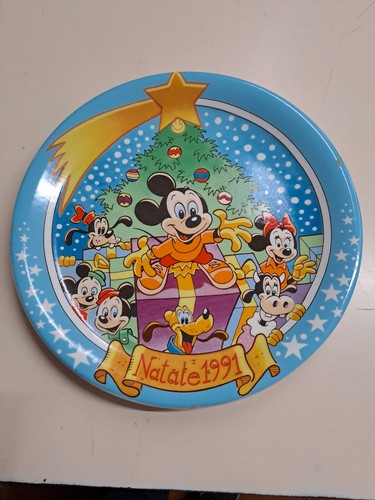 Piatto natale disney - disney, 1991
