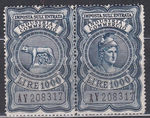 Italia 1946 marca da bollo - marca,