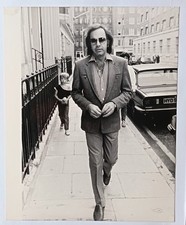 FOTOGRAFIA ORIGINALE NEIL DIAMOND CANTANTE LONDRA AGENZIA STAMPA ALAN DAVIDSON