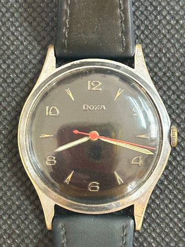 Vintage doxa rare black dial - vintage,