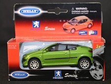 Welly Peugeot 206 CC Green