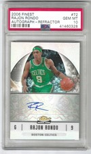 2006 Topps Finest Rajon Rondo