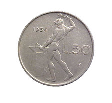1954 italy lire - 1954, 50