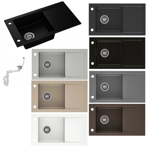 Lavello cucina 76x43 lavabo - 76x43, cm