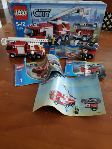 Lego city camion dei pompieri - camion,