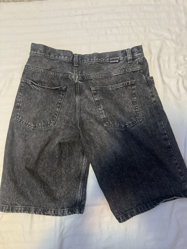 Zara men black wash - men's, denim