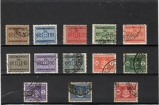 R.S.I.-LUOGOTENENZA-SERIE COMPLETA SEGNATASSE SENZA FILIGRANA-SPEDIZ. GRATUITA