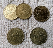 200 LIRE 1992 Esposizione Mondiale 1993 Aeronautica Militare 1996 Guardia Finanz