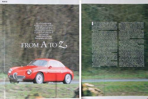 2001 magazine article - :, alfa