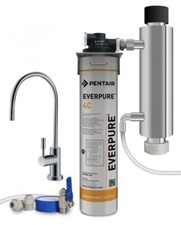 Filtro everpure 4c depuratore purificatore acqua rubinetto lampada UV