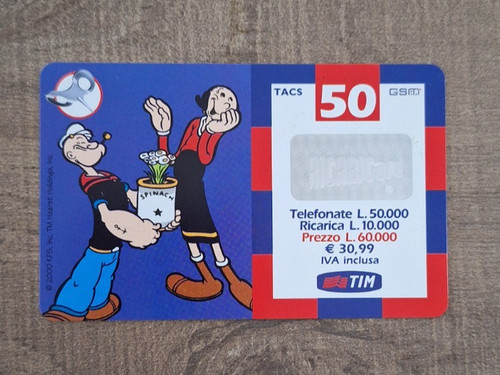 Ricaricard tim lug 2003 - ricaricard,