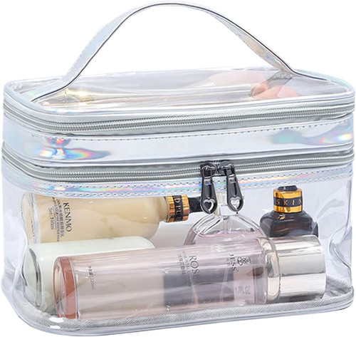 Borsa cosmetica trasparente - borsa,