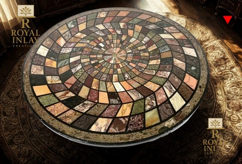 Mosaico tavolo multicolore - da,